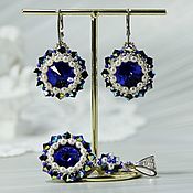 Украшения handmade. Livemaster - original item Jewelry sets: Royal Cobalt. Handmade.
