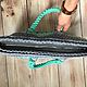 Сумка для ноутбука из трикотажной пряжи. Классическая сумка. ELKA - Eat Love Knit Accessories. Интернет-магазин Ярмарка Мастеров.  Фото №2