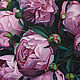 Custom painting 'Peonies' oil on canvas 60h100 cm. Pictures. vestnikova. My Livemaster. Фото №5