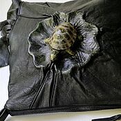 Сумки и аксессуары handmade. Livemaster - original item 3D Leather cross-body bag 