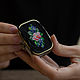 Order Pill box (small box) with embroidery. Anna's pretty things (flowertenderann). Livemaster. . Box Фото №3