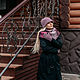 Order Knitted combination set 'Ripe plum'. Olga Lado. Livemaster. . Headwear Sets Фото №3
