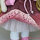 Interior doll in a dress. Doll for gift, textile. Dolls. mariedolls (mariedolls). Online shopping on My Livemaster.  Фото №2