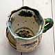 A large mug with a bird. Mugs and cups. Mila. My Livemaster. Фото №5