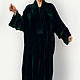 Copy of Copy of Copy of Copy of Copy of Copy of Copy of Handbag of black velvet with beaded monkey, Robes, Moscow,  Фото №1
