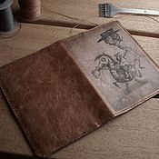Сумки и аксессуары handmade. Livemaster - original item Passport cover: Quixote, steampunk. ODPKRR3. Handmade.