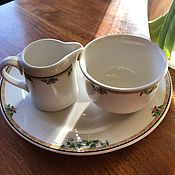 Винтаж: Кофейная пара "Незабудки",  Royal Albert, Англия