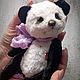 Тедди панда Молли. Мишки Тедди. Teddy-ot-Vileny. Коллекционная ручная работа. Ярмарка Мастеров.  Фото №5