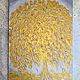 Картина большая золотое дерево достатка «Золотая пора»70х50х1,5 см. Картины. Лариса Шемякина Чувство позитива (chuvstvo-pozitiva). Ярмарка Мастеров.  Фото №5