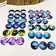 Cabochon Outer Space 10 mm, Cabochons, Gatchina,  Фото №1