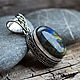 Pendant with labradorite 'the Dance of nature'. Pendants. The inspiration of nature in stones. My Livemaster. Фото №5