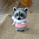 Order Raccoon knitting. fesartdecor (fesartdecor). Livemaster. . Stuffed Toys Фото №3