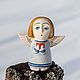 Order Angel with a book Statuette. Porcelain story. Livemaster. . Figurines Фото №3