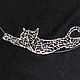 Pendant "the cat in a jump" in the wire wrap style, Pendants, St. Petersburg,  Фото №1