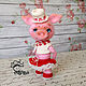 Lucille pig toy. Stuffed Toys. sToryToys. Online shopping on My Livemaster.  Фото №2