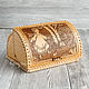 Bread box made of birch bark 'Alenka' small. The rustic kitchen, The bins, Novosibirsk,  Фото №1