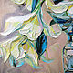 Oil painting Still Life with white lilies. Pictures. Dubinina Ksenya. Online shopping on My Livemaster.  Фото №2