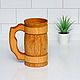 Círculo de madera. Taza de cerveza de madera 0,7 l. Art.26002. Mugs and cups. SiberianBirchBark (lukoshko70). Ярмарка Мастеров.  Фото №5