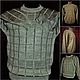 Order 100% linen Men's sweater 'CAGE'. Exclusive linen jersey from Elena. Livemaster. . Mens sweaters Фото №3