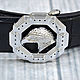 Genuine crocodile leather belt, in black, handmade. Straps. SHOES&BAGS. Online shopping on My Livemaster.  Фото №2