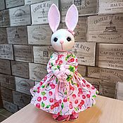 Куклы и игрушки handmade. Livemaster - original item Toy hare Cherry. Handmade.