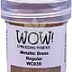 В наличии! WC03R Пудра для эмбоссинга Metallic Brass (R) от WOW!, Эмбоссинг, Зеленоград,  Фото №1
