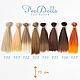 Copy of Doll melted Straight Hair wefts 15 cm, Doll hair, St. Petersburg,  Фото №1