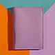 Order Cardholder Mini-wallet Hermes Light purple. murzikcool. Livemaster. . Cardholder Фото №3