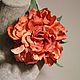 Order Rose brooch. fantasy flowers. Livemaster. . Brooches Фото №3