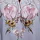 Women's embroidered blouse 'Gentle' LR3-261. Blouses. babushkin-komod. My Livemaster. Фото №4