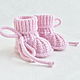 Booties for newborn girl. Merino angora. Babys bootees. Olgamusinaekb. Online shopping on My Livemaster.  Фото №2