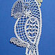 Cockatoo. A parrot. Bobbin lace. Panels. Kruzhevnoj ostrovok Natali (laceisland). Ярмарка Мастеров.  Фото №5