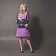 Violet Organza Mini Dress «May». Dresses. mongolia. Online shopping on My Livemaster.  Фото №2