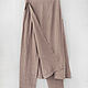 Designer pants with 100% linen skirt. Pants. etnoart. My Livemaster. Фото №4