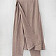 Designer pants with 100% linen skirt. Pants. etnoart. My Livemaster. Фото №4