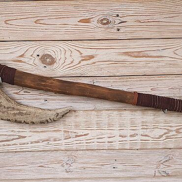 Субкультуры ручной работы. Ярмарка Мастеров - ручная работа Секира каменная.. Handmade.
