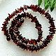 Amber. Beads 'Red Gothic 3' amber, Necklace, Moscow,  Фото №1