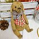 Dog Teddy 15 cm. Stuffed Toys. Bears by Antonina. Online shopping on My Livemaster.  Фото №2