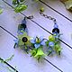 Jewelry set for girls 'Bee Paradise'. Gift for newborn. inspiration. My Livemaster. Фото №4