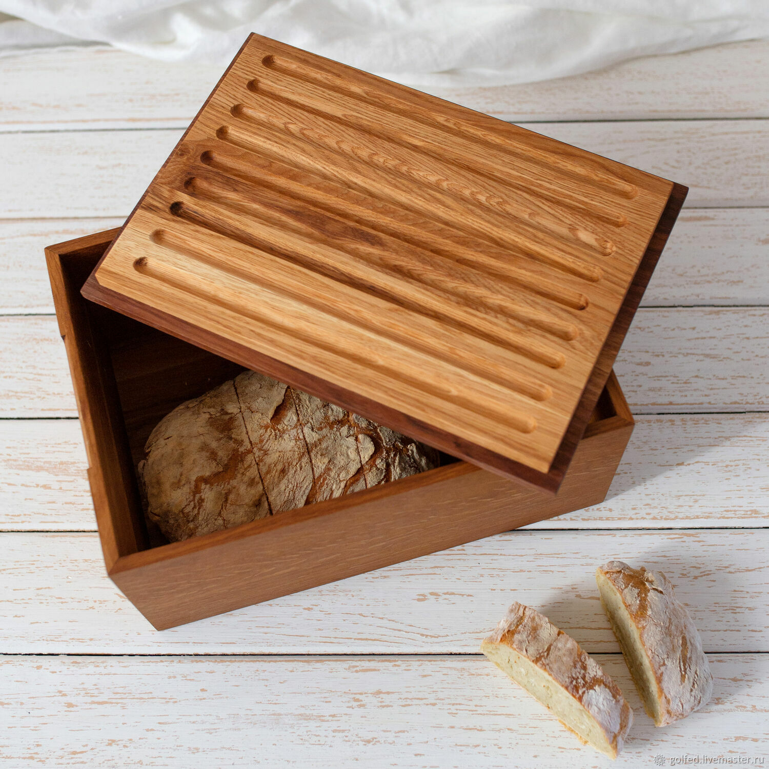 Хлебница своими руками из деревянных палочек