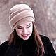 Soft SUPER-cap', Colletto'. Caps. Ксения (by Popova). Online shopping on My Livemaster.  Фото №2