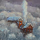 Oil painting 'Winter frost', Pictures, Nizhny Novgorod,  Фото №1