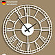 Wall clock 'Bern' 50 cm, metal, Watch, Samara,  Фото №1