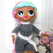 Куклы и игрушки handmade. Livemaster - original item Sweater, shorts and belt for Lol omg doll. Handmade.