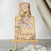 Для дома и интерьера handmade. Livemaster - original item Towel Rack for Roses Kitchen. Handmade.