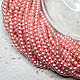 Glass Pearl Beads 4mm Pink 50 pcs. Beads1. agraf. Online shopping on My Livemaster.  Фото №2
