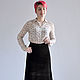 Order Skirt made of natural silk velvet black. Skirt Priority (yubkizakaz). Livemaster. . Skirts Фото №3
