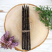 Фен-шуй и эзотерика handmade. Livemaster - original item Candles of 3 types of wormwood, frankincense, Thursday salt. Handmade.