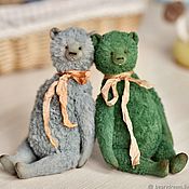 Куклы и игрушки handmade. Livemaster - original item Copy of Copy of Copy of Artist Teddy Bear from mohair (OOAK). Kristopher. Handmade.
