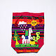 Рюкзак текстильный с вышивкой и аппликациями, Рюкзаки, Москва,  Фото №1